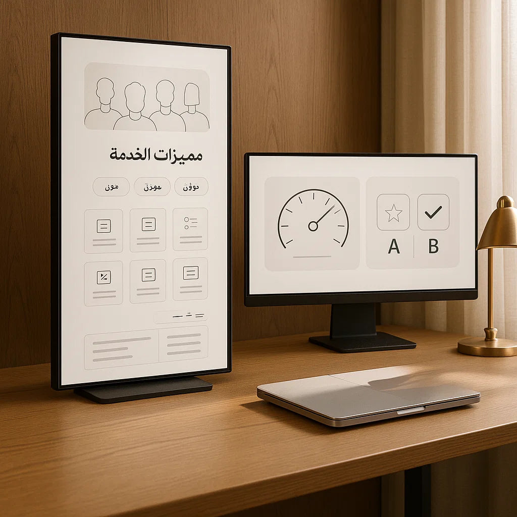 Arabic Copywriting – Landing Page (≤800 words)
