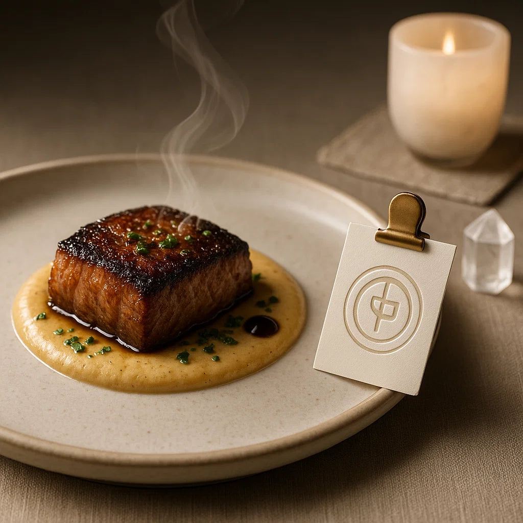 Brand, Menu & Visuals — Premium Look