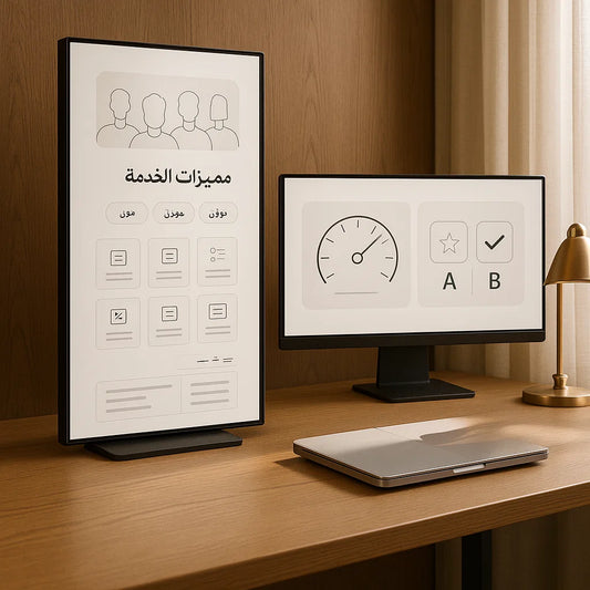 Arabic Copywriting – Landing Page (≤800 words)