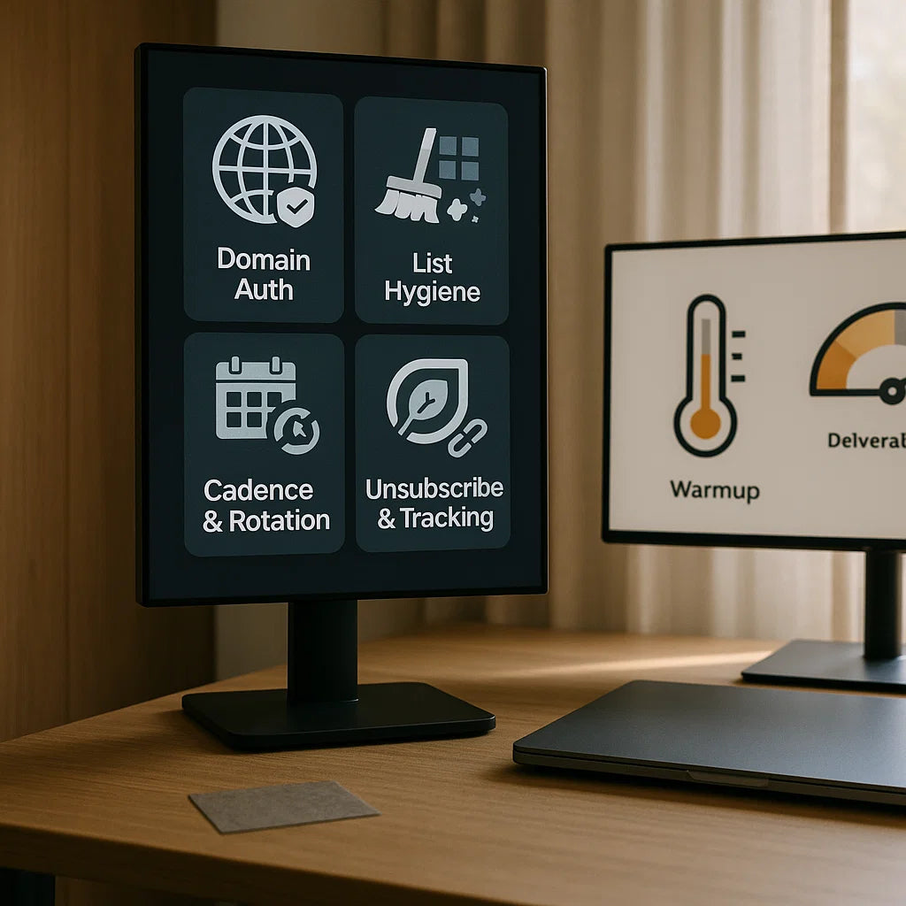 Cold Email Outreach Setup (Compliance‑Ready)