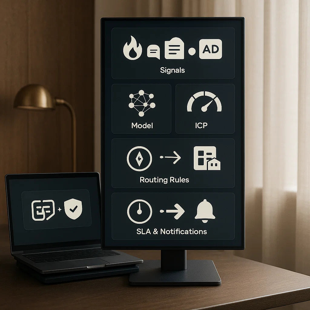 AI Lead Scoring & Routing (CRM)